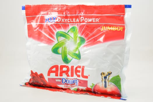 MANILA, PH - SEPT 10 - Ariel with downy laundry soap powder on September 10, 2020 in Manila, Philippines.