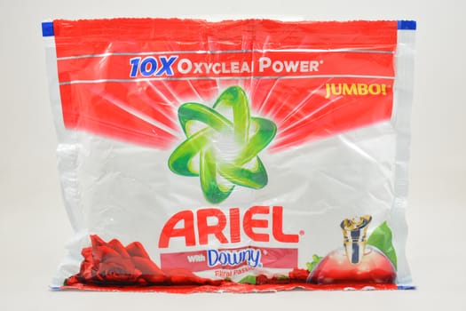 MANILA, PH - SEPT 10 - Ariel with downy laundry soap powder on September 10, 2020 in Manila, Philippines.