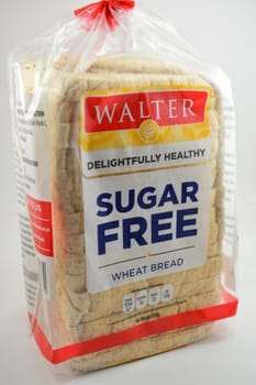 MANILA, PH - SEPT 10 - Walter wheat bread sugar free on September 10, 2020 in Manila, Philippines.