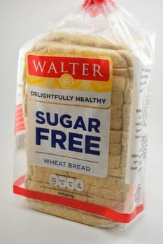 MANILA, PH - SEPT 10 - Walter wheat bread sugar free on September 10, 2020 in Manila, Philippines.