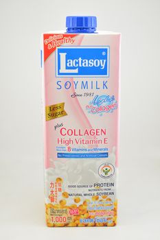 MANILA, PH - SEPT 10 - Lactasoy soy milk on September 10, 2020 in Manila, Philippines.