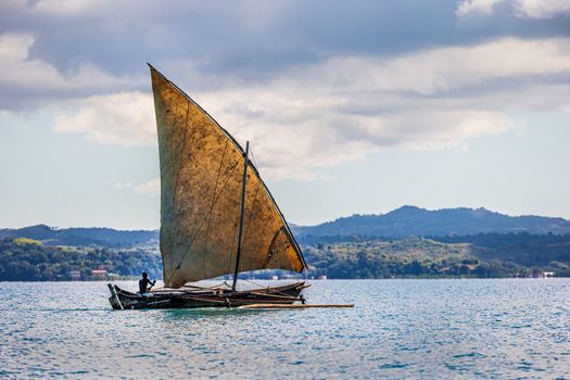 Fisherman Boat near Nosy Be, Madagascar