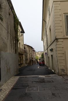 acquasparta,italy september 21 2020:street of Stelluti in the center of Acquasparta