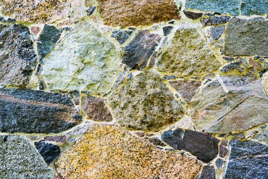 Natural Seamless Pattern Surface Decorative Design. Old Stone Wall Texture.