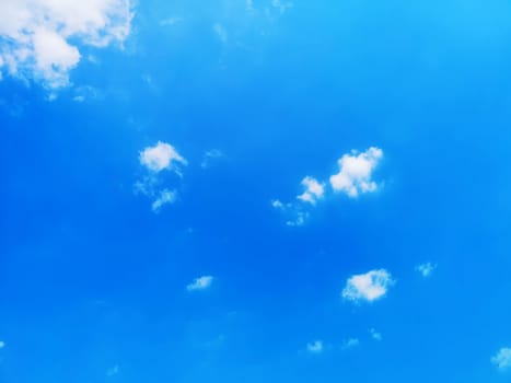 Beautiful blue sky and clouds natural background.