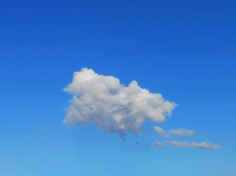 Beautiful blue sky and clouds natural background.