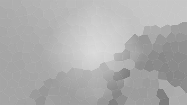 Gray modern bright blurred abstract polygonal mosaic background. low poly Geometric texture background in origami style. 2d Illustration crystal technology