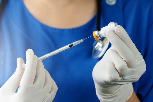 Vaccine and syringe injection for prevention, immunization and treatment from Covid-19 coronavirus