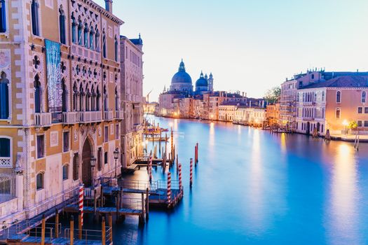 Santa Maria della Salute in Venice at the Canal Grande