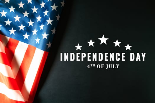 USA Independence day 4th of July concept, United States of America flag