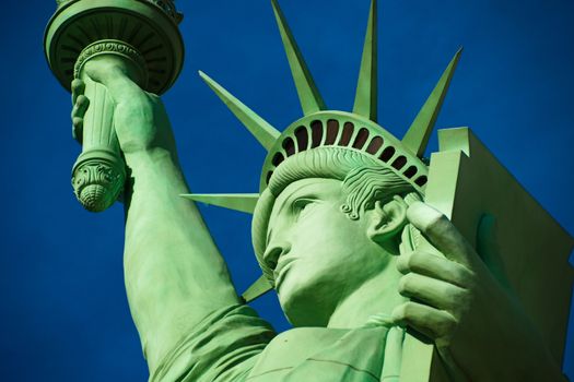 The Statue of Liberty is a colossal copper statue designed by Auguste Bartholdi a French sculptor was built by Gustave Eiffel.Dedicated on Oct 28, 1886.One of most famous icons of the 4th of July USA.