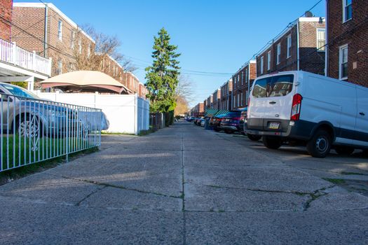 A Shared Driveway in Suburban Pennsylvania