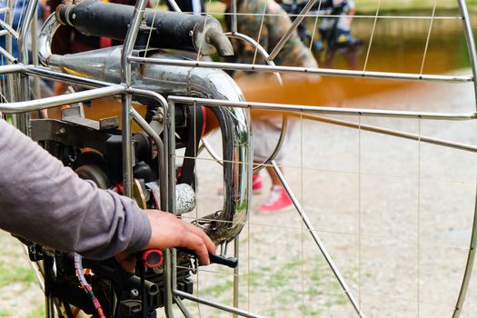 Detail of Film Production Equipment,Film Shoot,Behind the scene, Film crew production