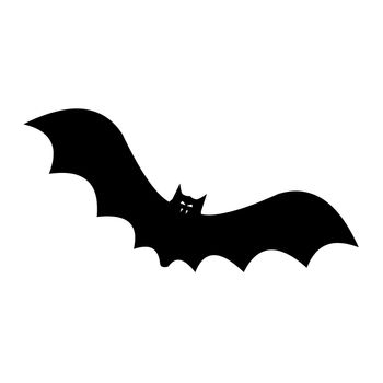 A evil vampire Halloween bat.