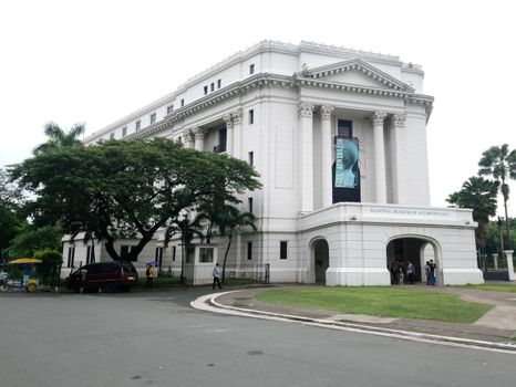 MANILA, PH - JULY 2 - National museum of anthropology facade on July 2, 2018 in Manila, Philippines.