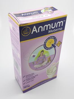 MANILA, PH - SEPT 21 - Anmum materna milk drink for pregnant and lactating women on September 21, 2020 in Manila, Philippines.