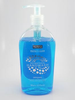MANILA, PH - SEPT 21 - Beauty formulas antibacterial handwash original on September 21, 2020 in Manila, Philippines.