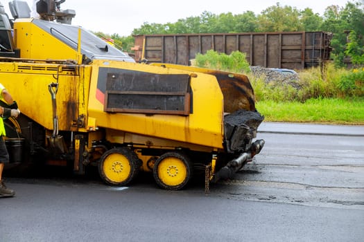 Flexible pavements, the upper layer of asphalt a construction aggregate with a bituminous binder.