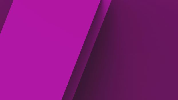 Abstract purple background basic geometry overlaps with shadow illustration render 3d hd