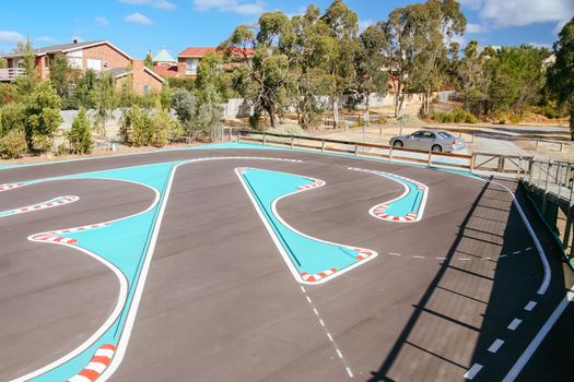 An iconic RC car track in Templestowe, Victoria, Australia