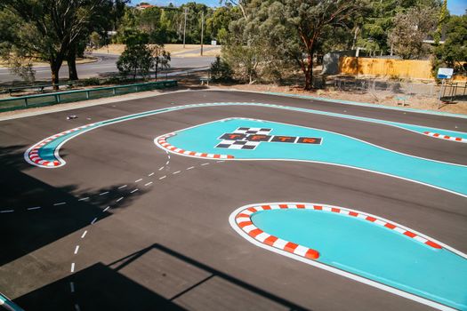 An iconic RC car track in Templestowe, Victoria, Australia