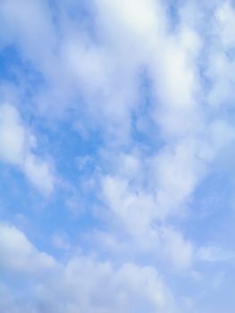 The nature of blue sky with cloud in the morning.