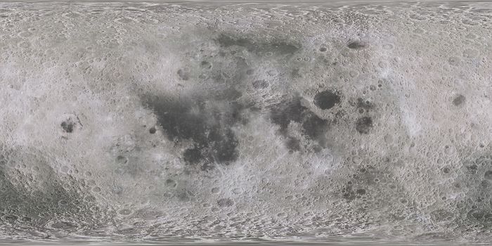 Textured surface of the moon of The earth's satellite close-up with craters and mountainous terrain .Texture or background