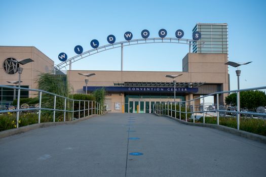 A Shot of the Wildwood Convention Center on a Clear Sky