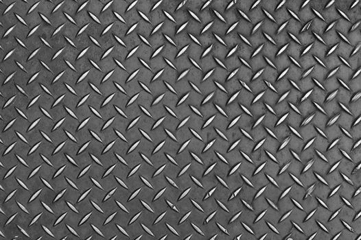 Metal surface with a repeating texture pattern. Texture or background