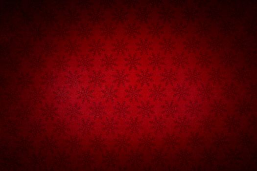 Christmas snowflakes on a red background .Texture or background