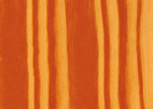 Wooden Board with vertical stripes of orange and yellow with textured surface