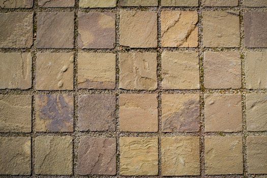 Road lined with natural stone .Texture.Background