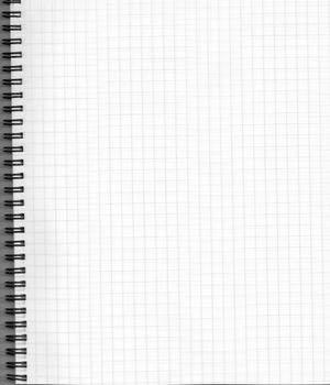 Notebook with sheets in the box.Texture.Background