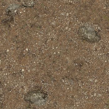 Dirty blurred road with small stones .Texture or background.