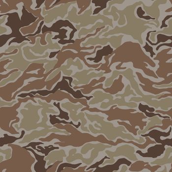 Design army camouflage pattern in brown color.Texture or background