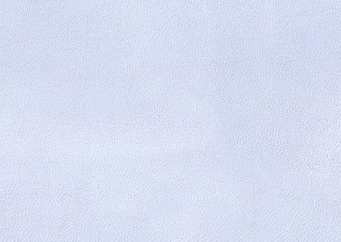 The upholstery of the back of the sofa is made of genuine leather of light blue color