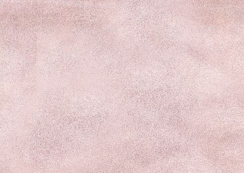 The reverse side of genuine leather with textured rough surface of pale pink color.Texture or background