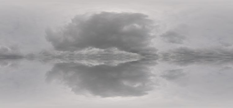 The texture is the reflection of gray clouds