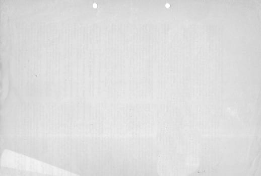 Sheet with printed text of gray paper with crumpled surface