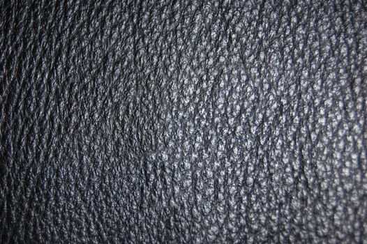 Black eco leather with texture coating