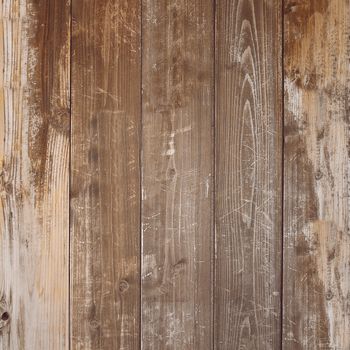 Texture of brown country fence with vertical lines