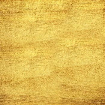 Uneven yellow plaster applied to the wall surface