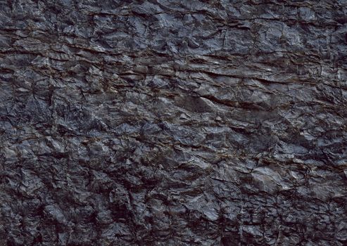 Not processed marble stone with a naturally sharp surface