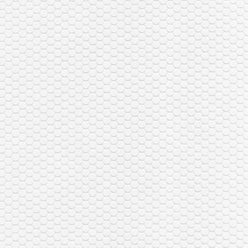 A large number of round-shaped geometric shapes are placed on the white sheet .Texture or background