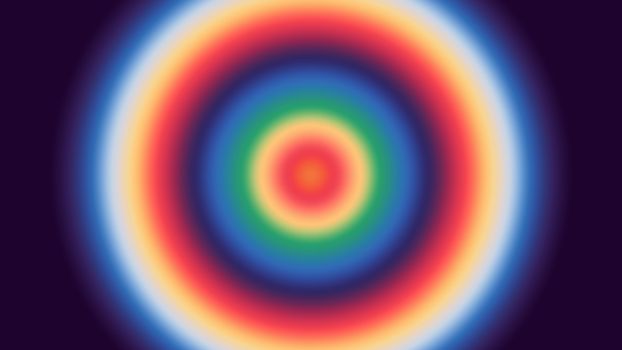 Out-of-focus circles of different colors.Texture or background
