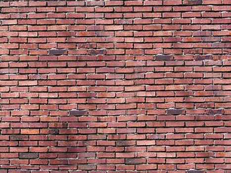 Red brick wall texture background. Great for graffiti writing