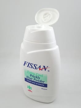 MANILA, PH - SEPT 22 - Fissan prickly heat powder on September 22, 2020 in Manila, Philippines.