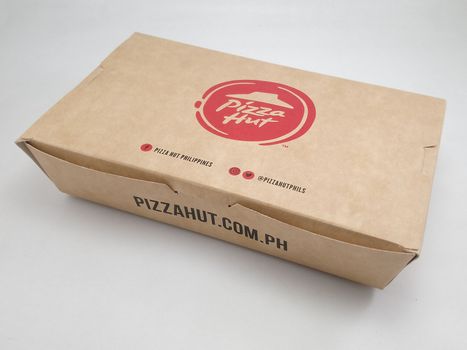 MANILA, PH - SEPT 22 - Pizza hut pasta noodle box on September 22, 2020 in Manila, Philippines.