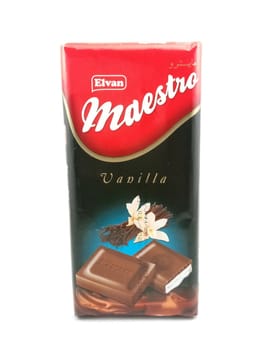 MANILA, PH - SEPT 22 - Elvan maestro vanilla chocolate on September 22, 2020 in Manila, Philippines.
