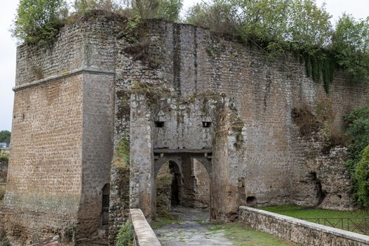 nepi,italy september 26 2020:architecture of alleys and buildings in the town of Nepi